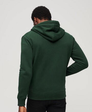 Superdry Sweatjacke 'Essential' in Grün