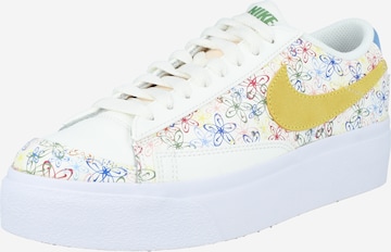 Nike Sportswear - Zapatillas deportivas bajas ' Blazer' en blanco: frente