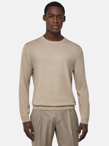 Boggi Milano - Jersey en marrón: frente