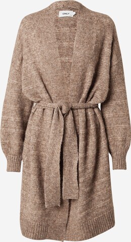 Cardigan ONLY en marron : devant