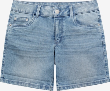 TOM TAILOR Regular Shorts in Blau: predná strana