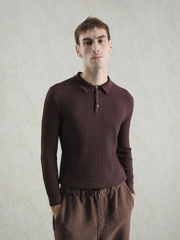 Giesto - Pullover em castanho: frente