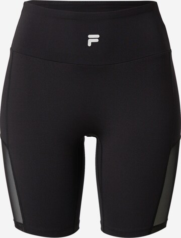 FILA Skinny Sporthose in Schwarz: predná strana