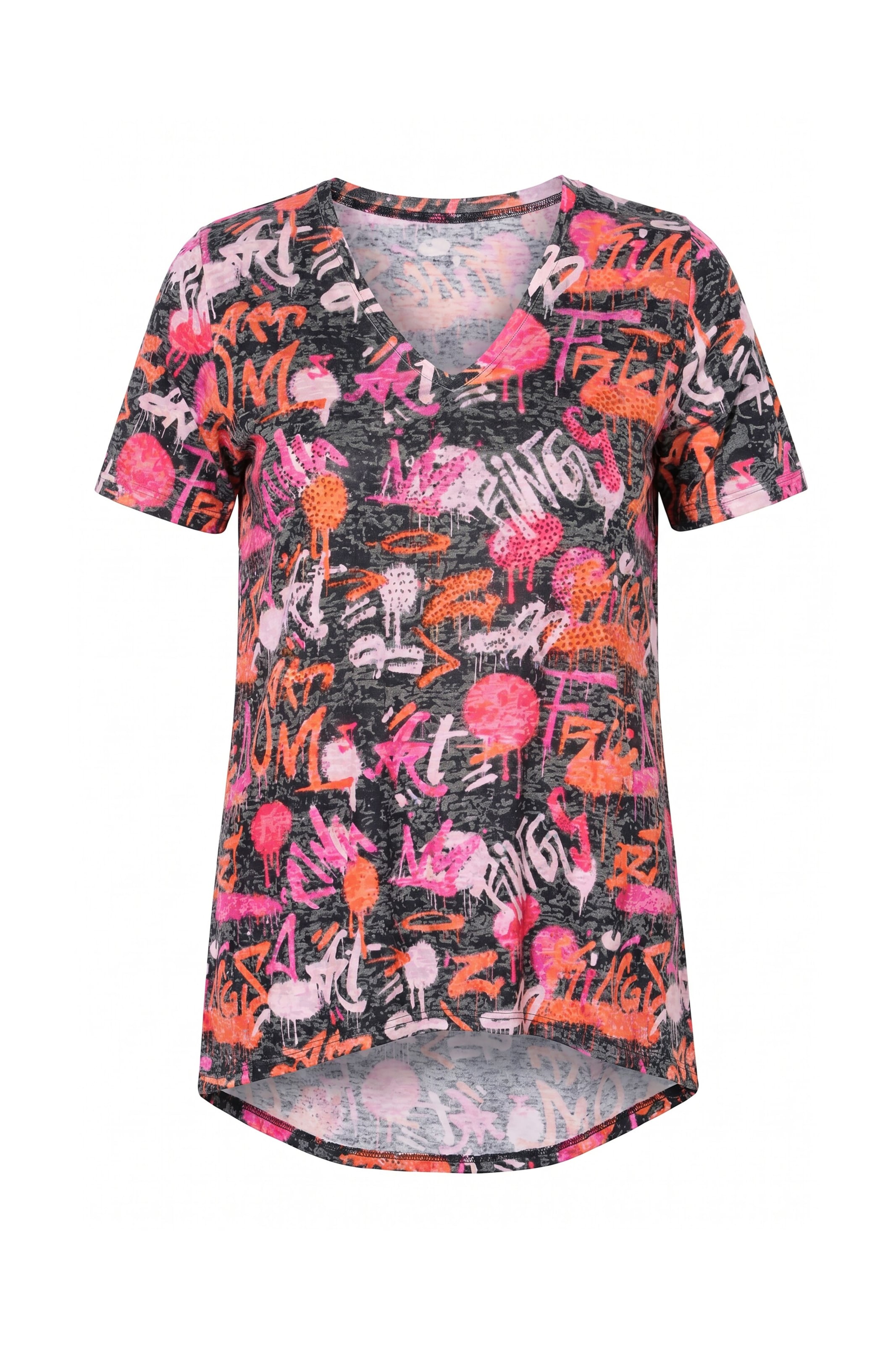Angel of Style Shirt in Zwart: voorkant