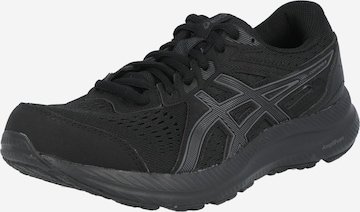 Chaussure de course 'Contend 8' ASICS en noir : devant