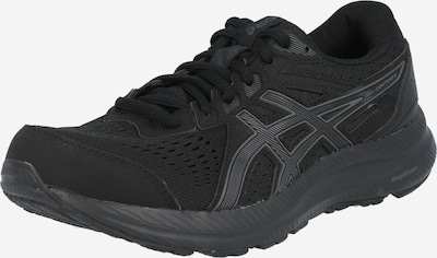 ASICS Tenisice za trčanje 'Contend 8' u tamo siva / crna, Pregled proizvoda