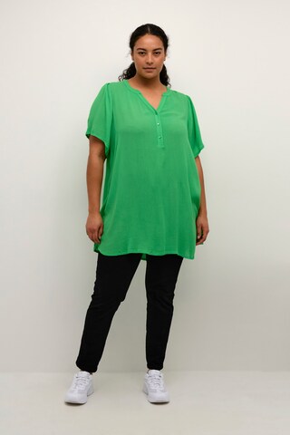 KAFFE CURVE Tunic 'Ami' in Green