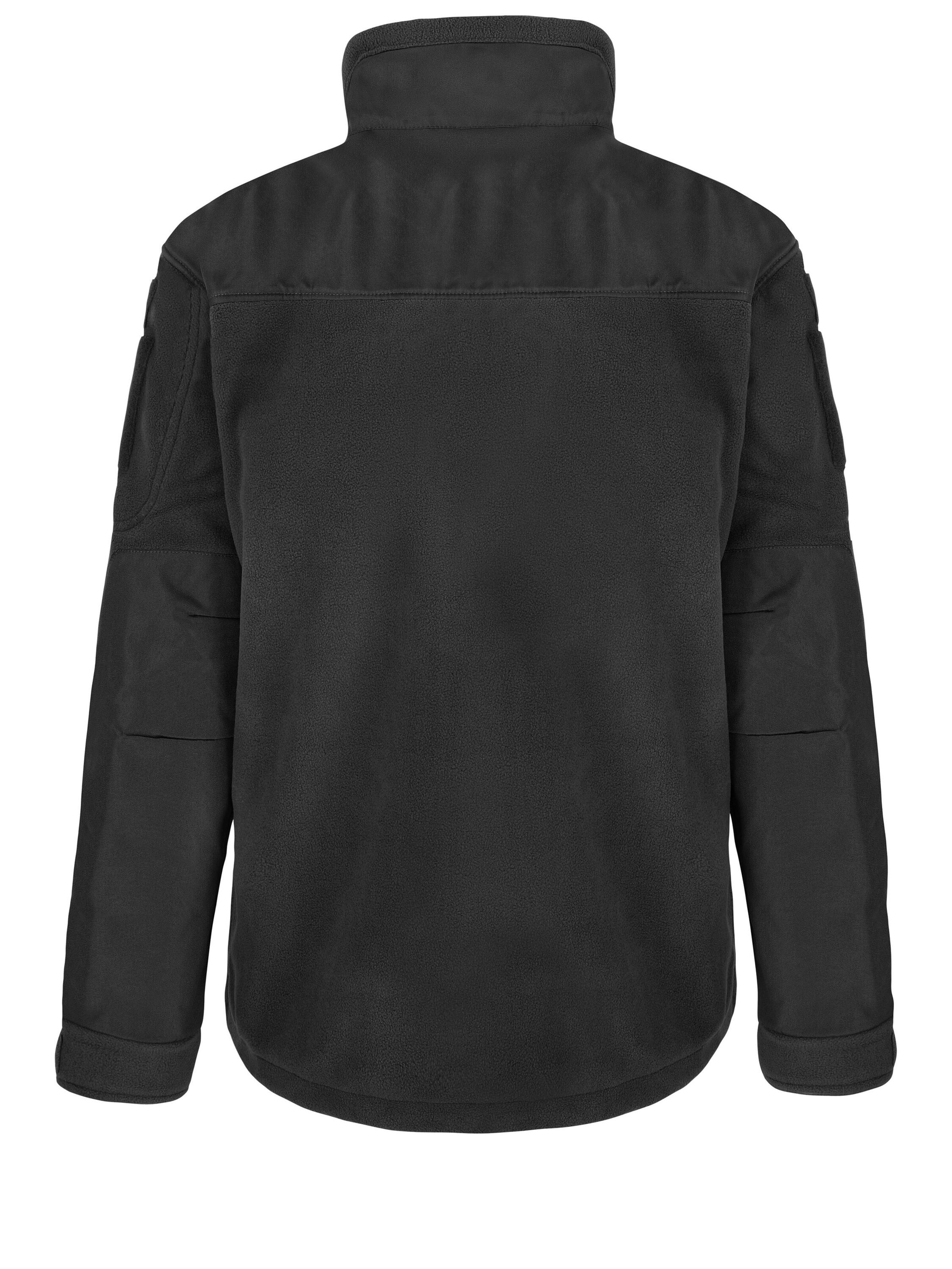 normani Fleecejacke 'Tilrem' in Schwarz