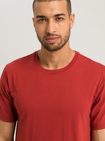 Hanro Shirt ' Living Shirts ' in Red
