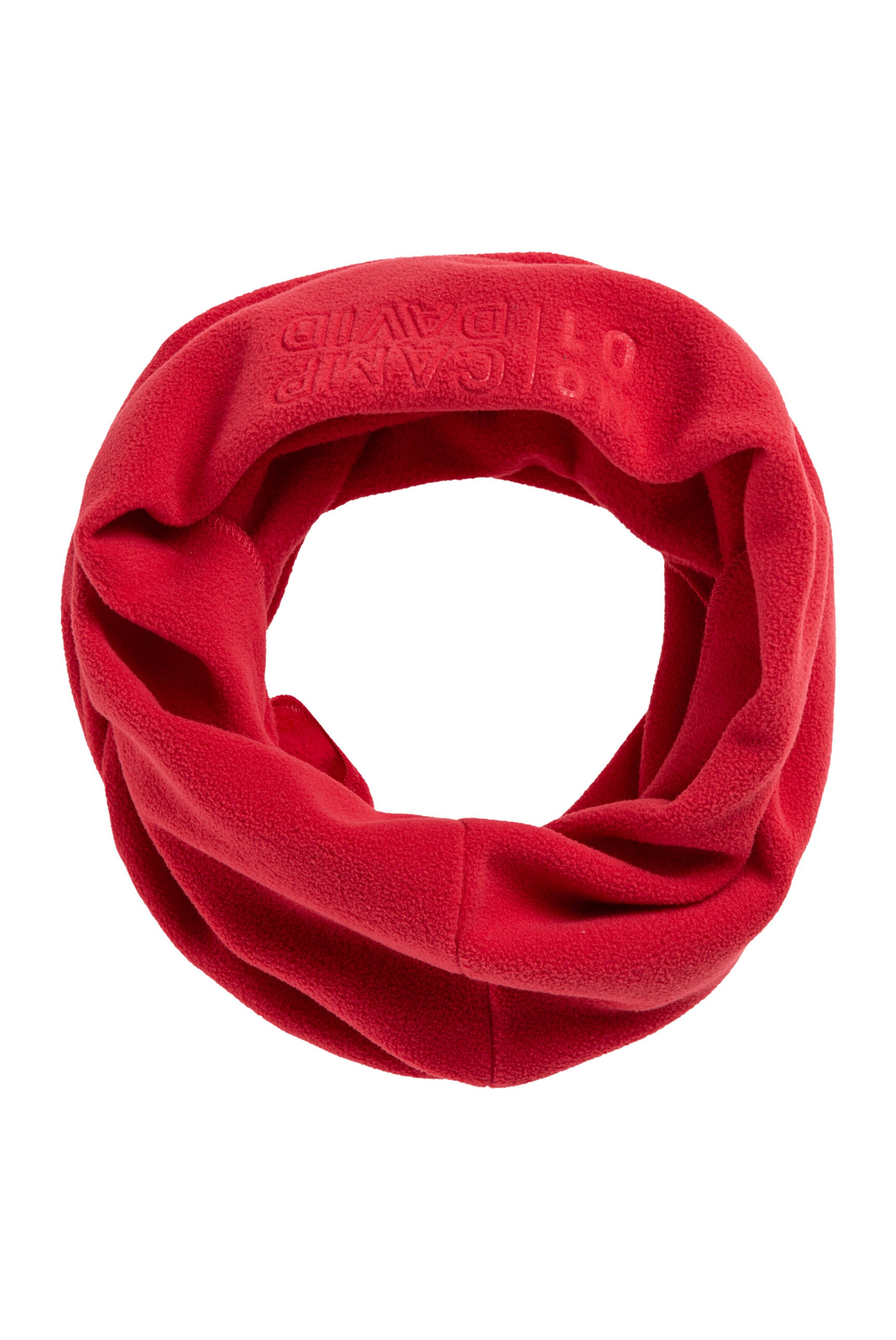 CAMP DAVID Scarf in Red: front