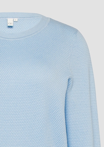 QS Pullover in Blau