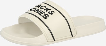 Mule 'JFWOSCAR' JACK & JONES en beige : devant