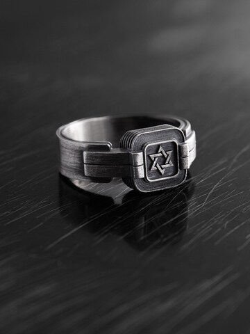 Anello 'SHIELD OF DAVID' di REYTEL in argento