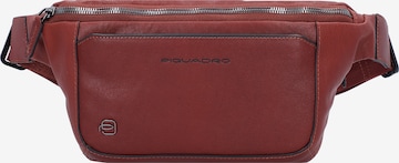 Piquadro G�ürteltasche in Braun: predná strana