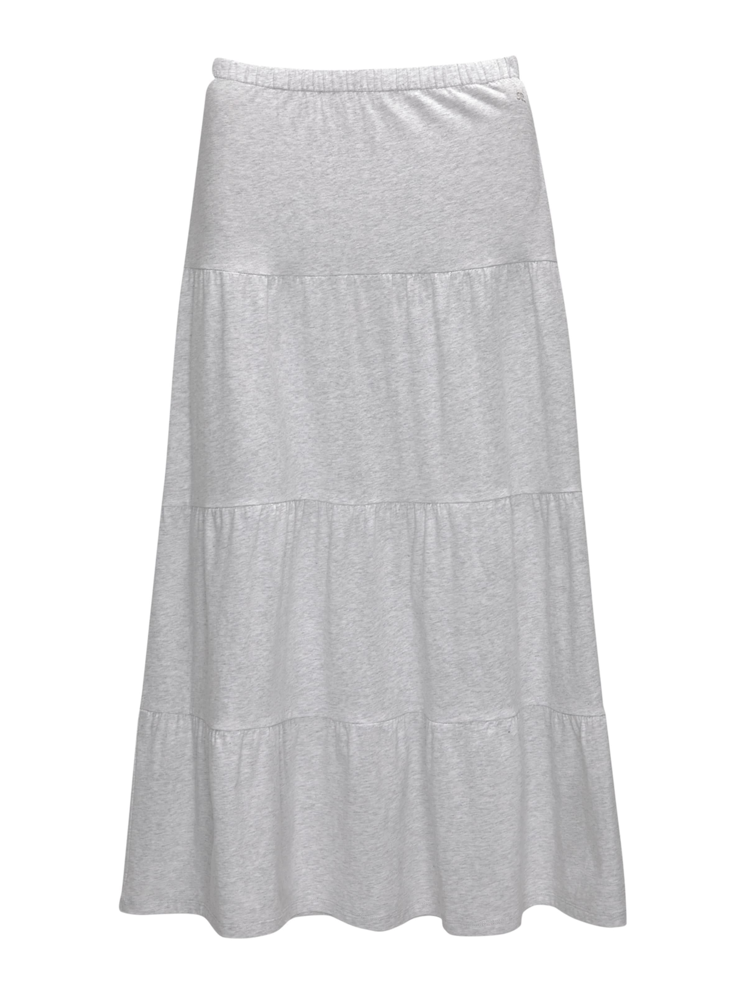 Pull&BearSuknja - siva boja: prednji dio