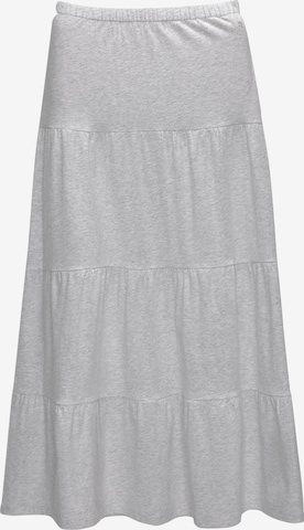 Pull&BearSuknja - siva boja: prednji dio