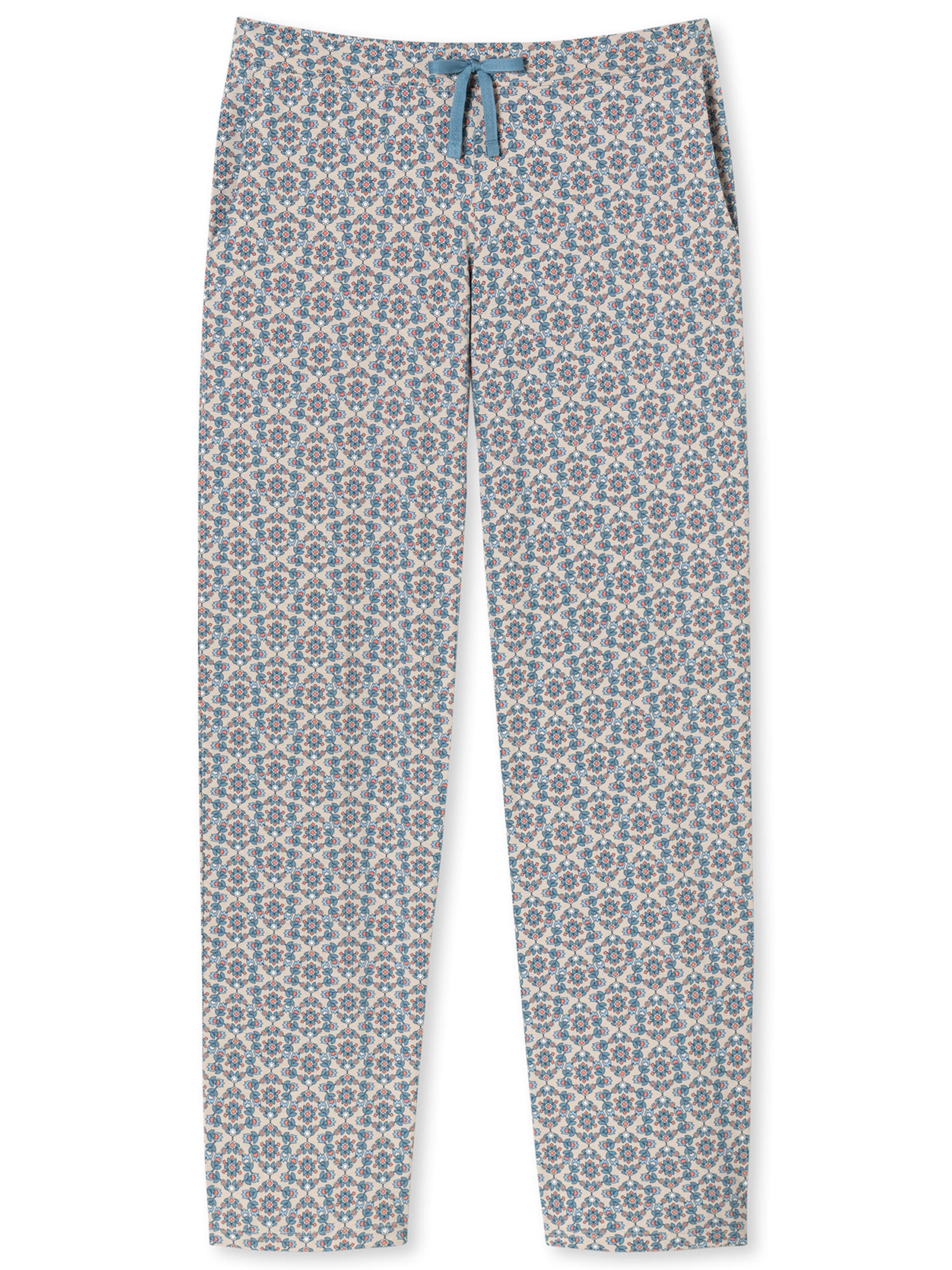 SCHIESSER Pyjamabroek 'Mix & Relax' in Blauw: voorkant