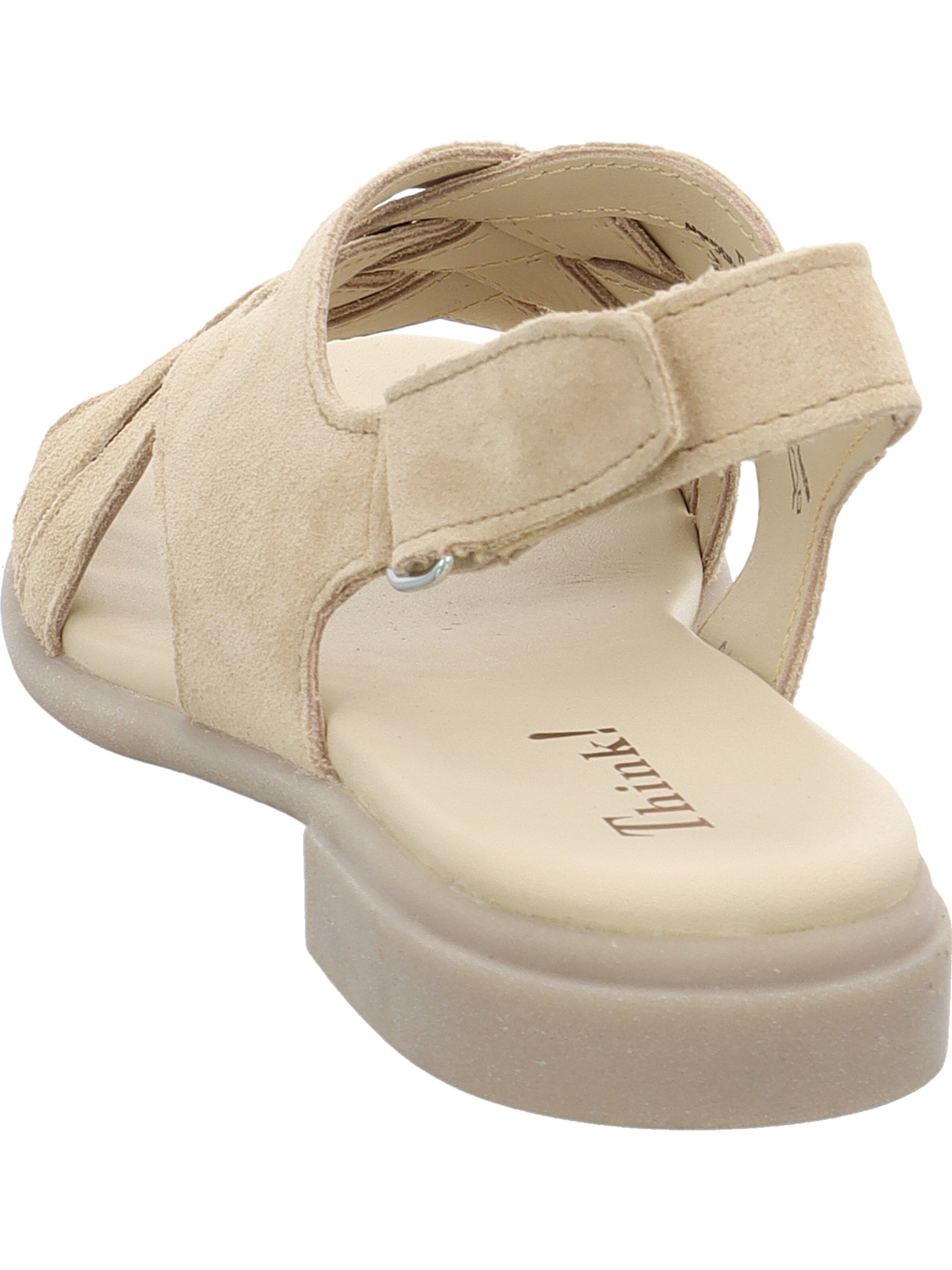 THINK! Strap Sandals 'Kamaa' in Beige
