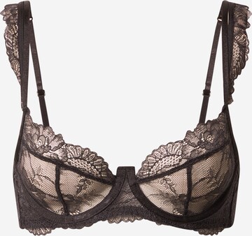 Hunkemöller - Balconet Sujetador 'Meghan' en negro: frente