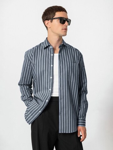 Antioch Regular fit Button Up Shirt 'Mattia' in Blue