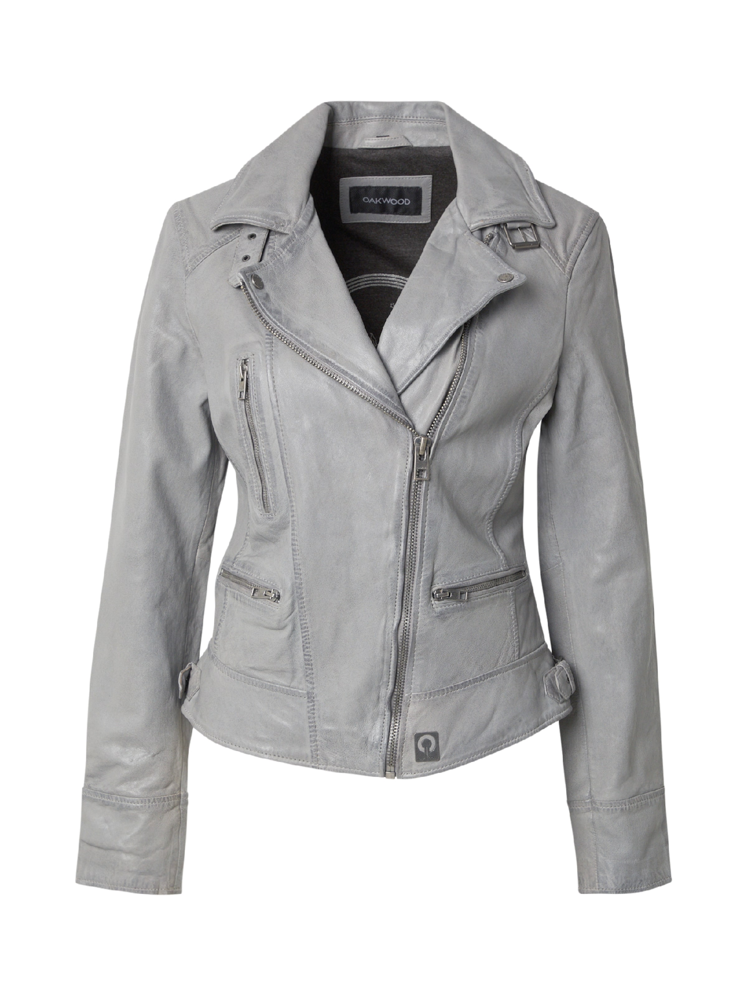 Geacă de primăvară-toamnă de la OAKWOOD pe gri: față