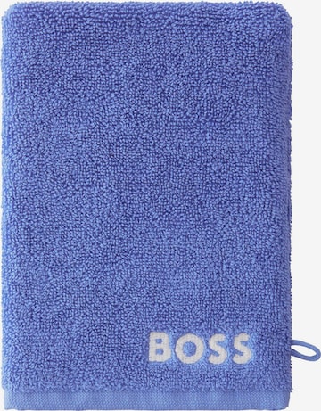 BOSS Home Washcloth 'PLAIN' in Blue