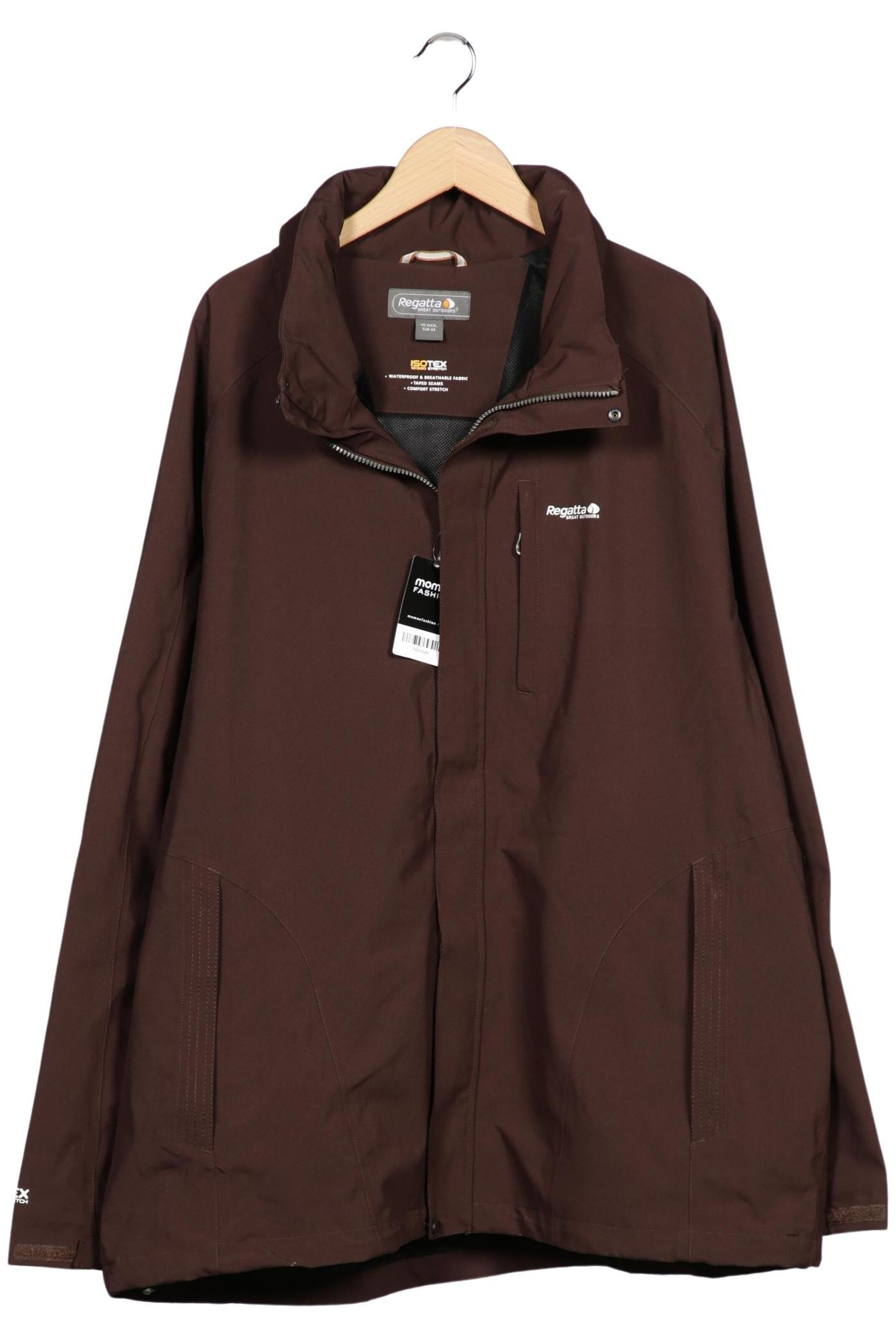REGATTA Jacket & Coat in 4XL in Brown: front