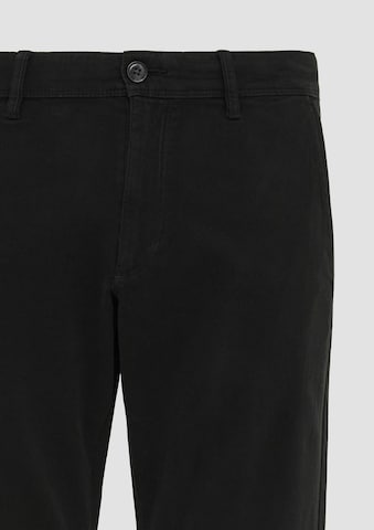 s.Oliver - regular Pantalón chino en negro