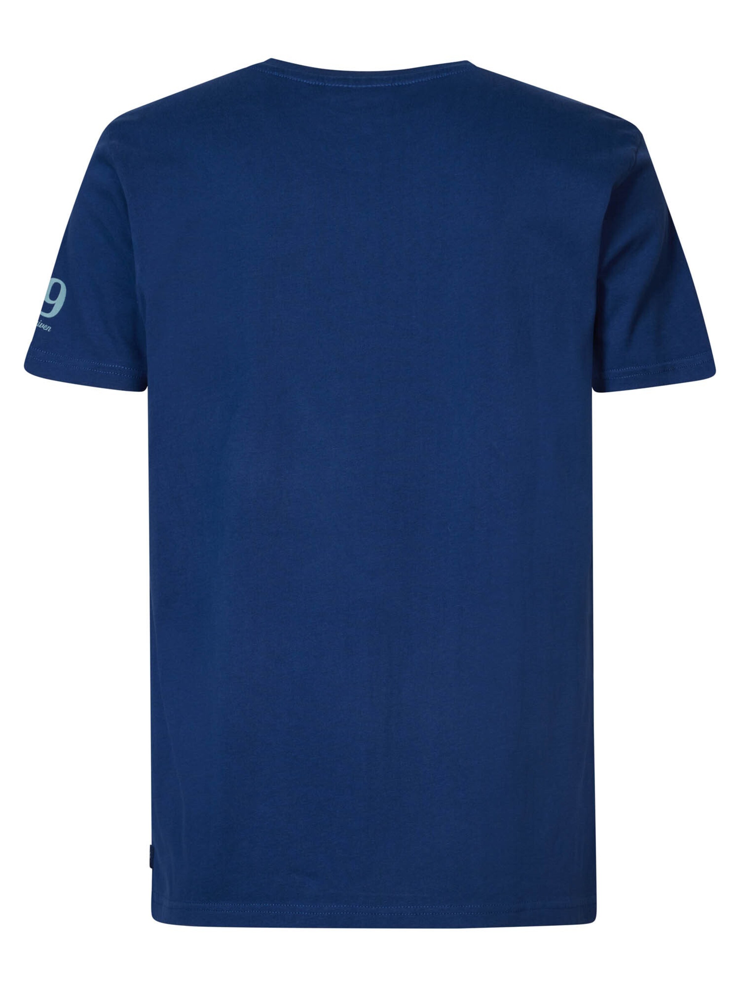 T-Shirt Petrol Industries en bleu