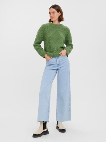 VERO MODA Sweater 'Gabriela' in Green