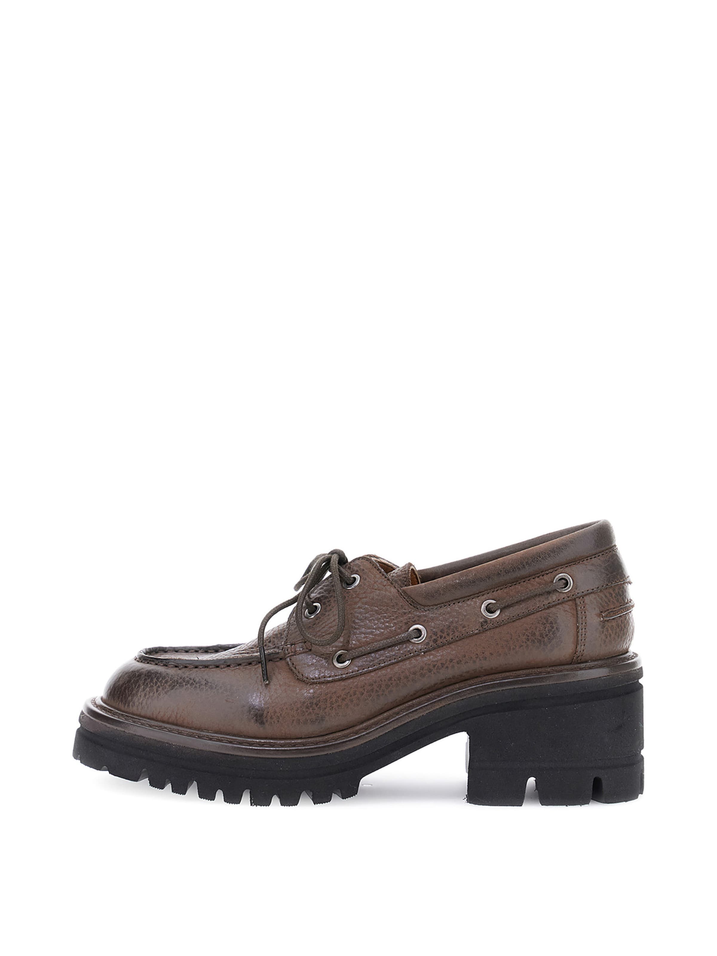 CAFè NOIR Mokassin in Braun: Vorderseite