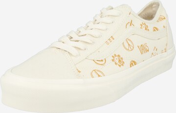 Baskets basses VANS en beige : devant