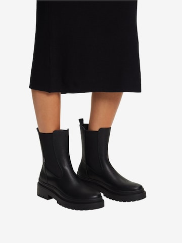 ESPRIT Chelsea Boots in Black: front