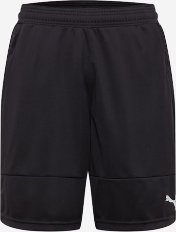 PUMA Regular Workout Pants 'TRAIN ALL DAY' in Black: front