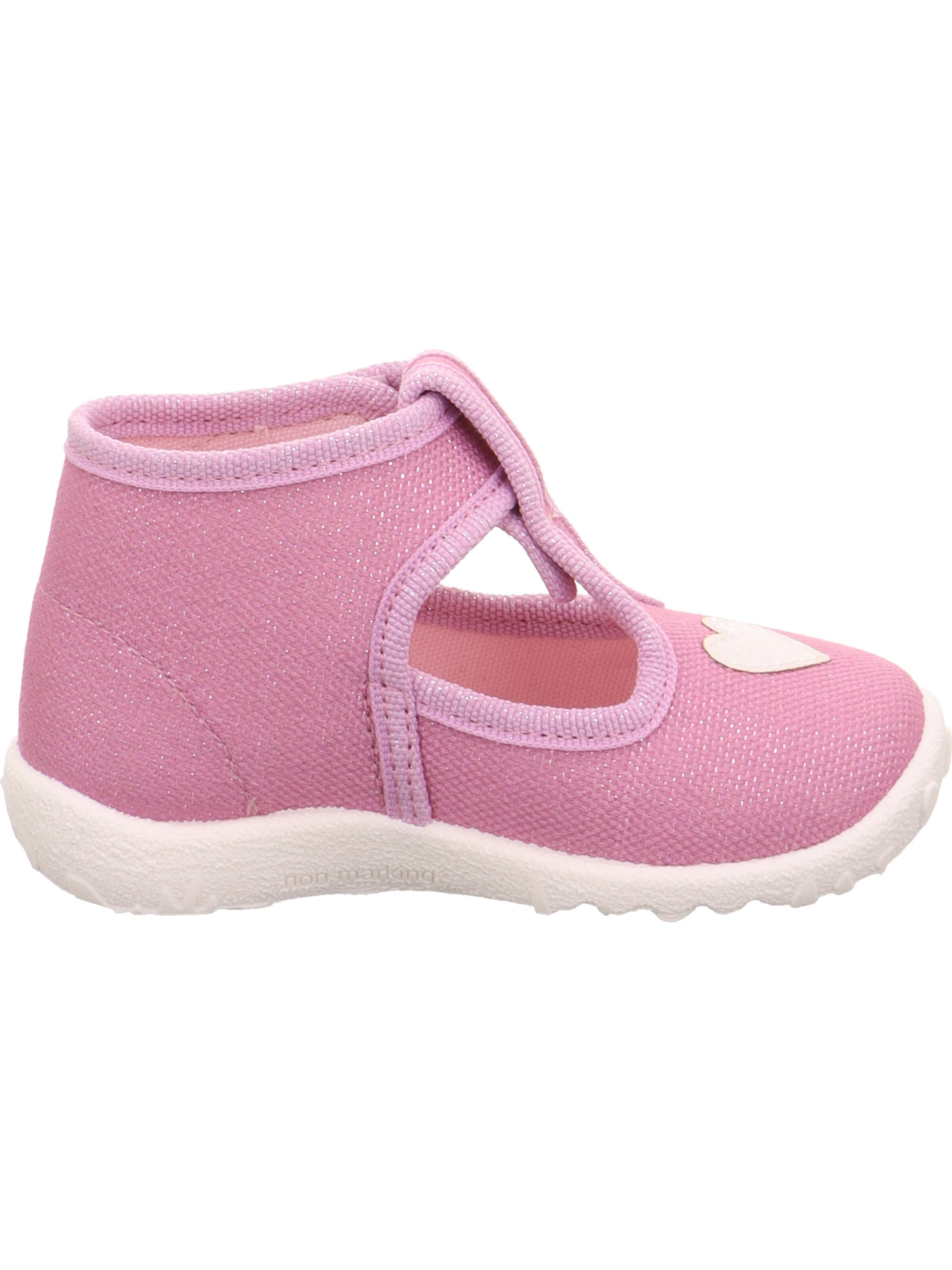 SUPERFIT Hausschuh 'Spotty' in Pink