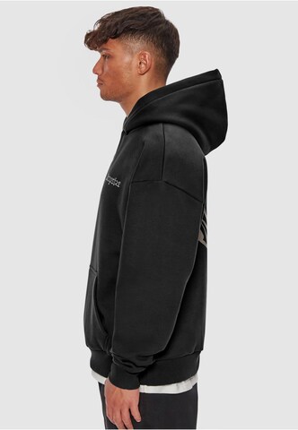 Dropsize Sweatshirt 'Broken Heart' in Schwarz