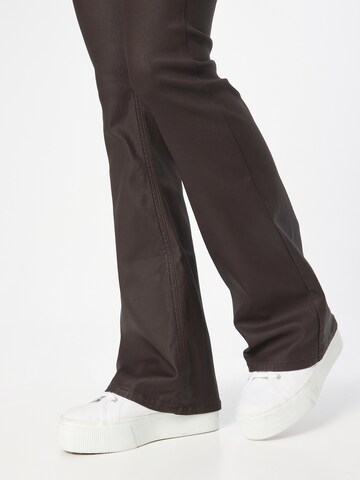 River Island Flared Jeans in Brown