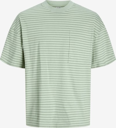 JACK & JONES T-Shirt 'JJTanical' en vert pastel / noir, Vue avec produit