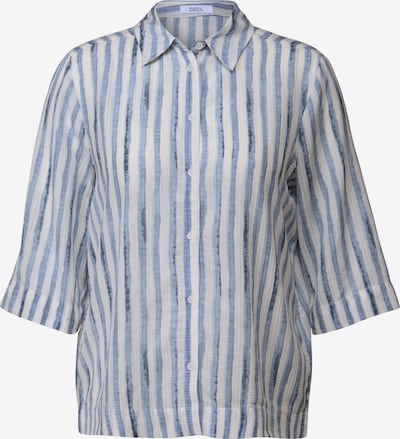 CECIL Bluse in blau / weiß, Produktansicht