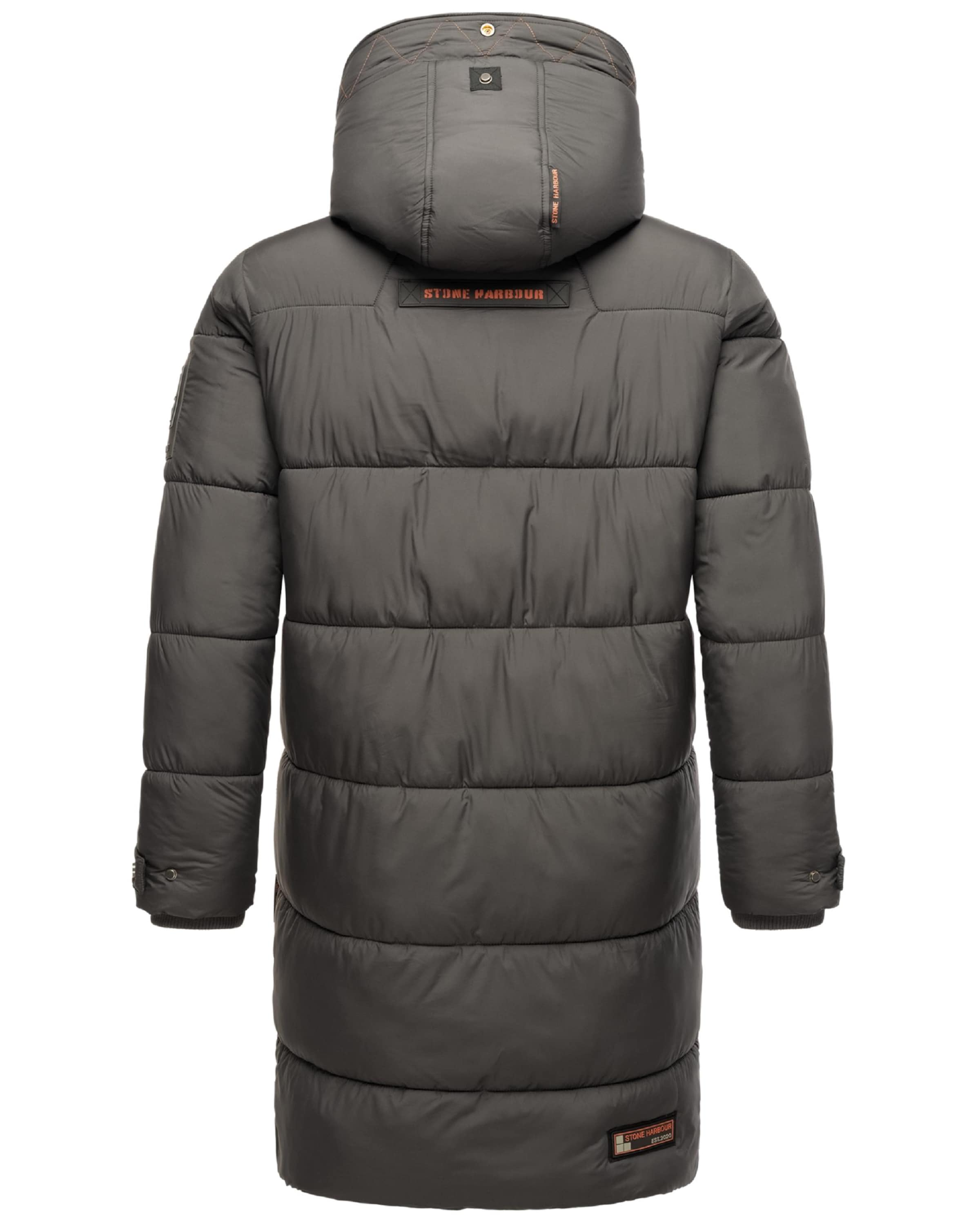 STONE HARBOUR Talveparka 'Beviis', värv hall