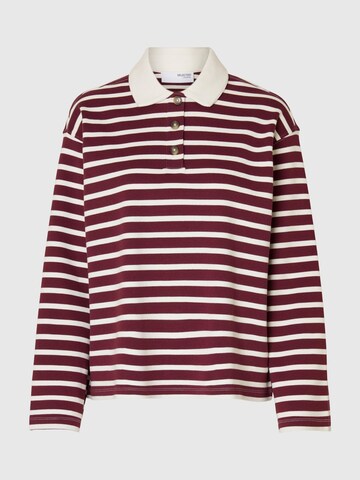 T-shirt SELECTED FEMME en rouge