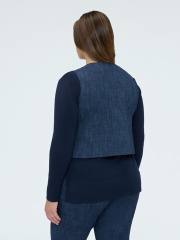 Fiorella Rubino - Chaleco en azul