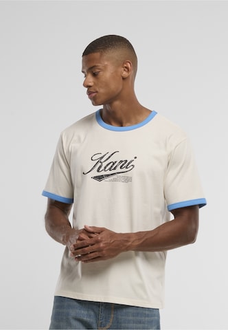 Karl Kani Shirt 'Cursive Varsity' in White