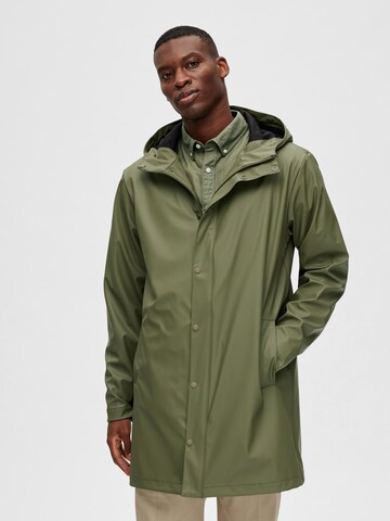 SELECTED HOMME Funktionsjacke 'Magnus' in Grün: Vorderseite