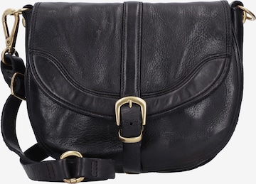 Campomaggi Crossbody Bag in Black: front