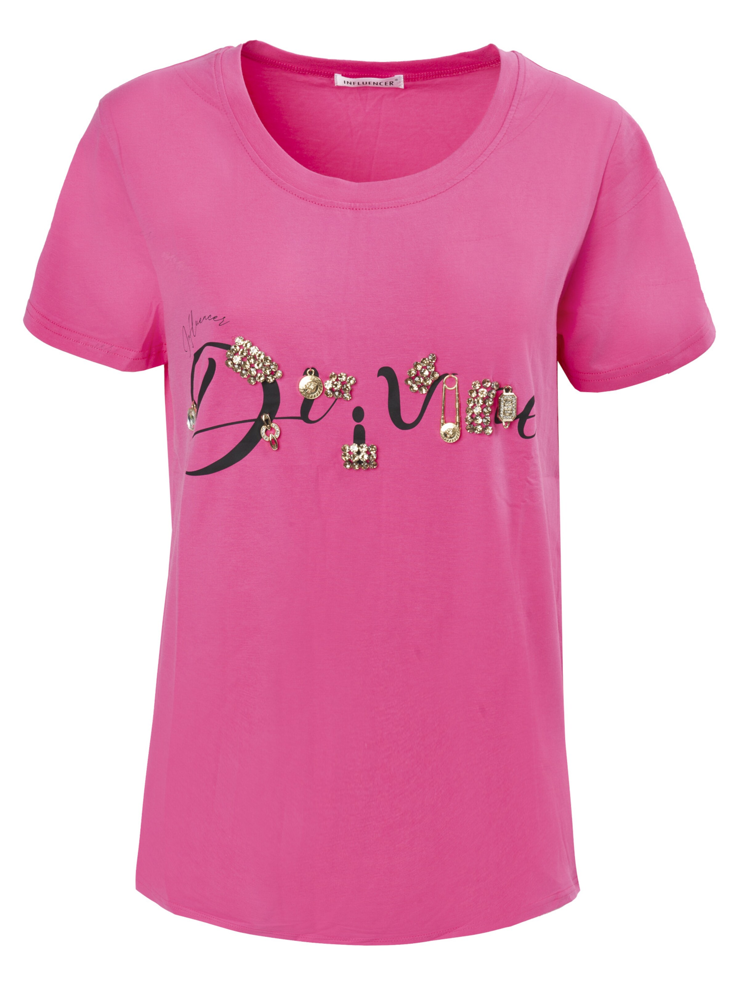 Influencer - Camiseta 'Dream' en rosa: frente