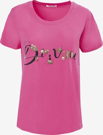 Influencer Shirt 'Dream' in Pink: front