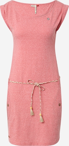 Ragwear Letní šaty 'Tag' – pink: přední strana