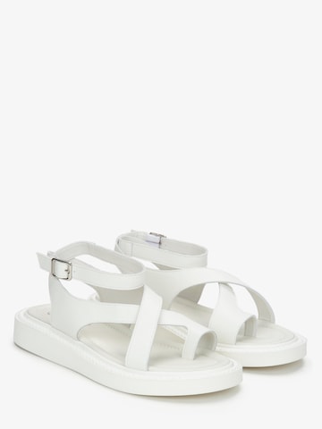 Estro Sandaal '22-21' in Beige