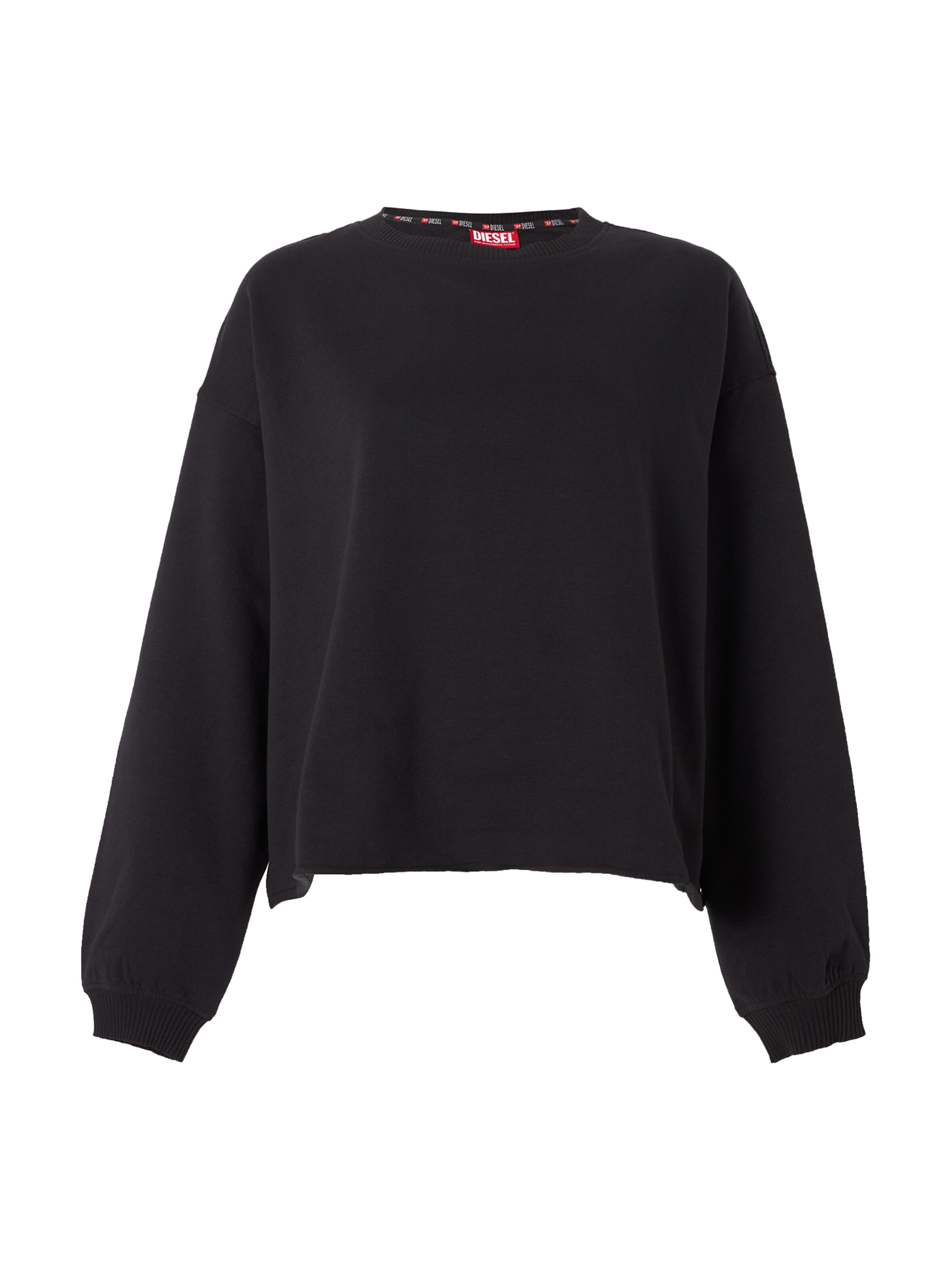 Sweat-shirt 'PATRICIA-D-CORE' DIESEL en noir : devant